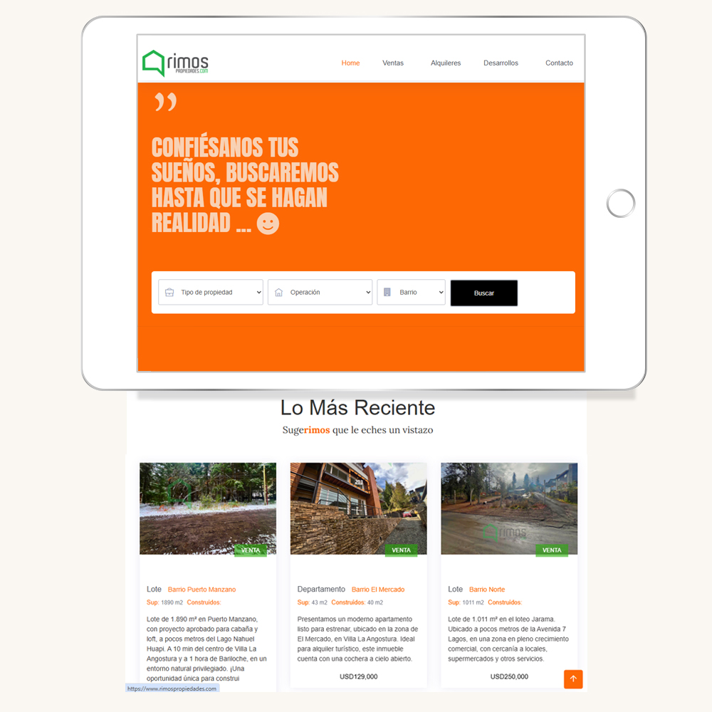 programacion web autogestionables para inmobiliarias